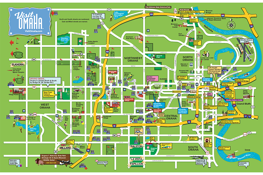 Omaha Neighborhood Map