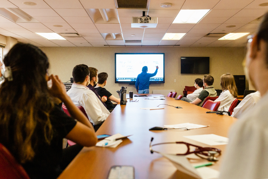 Faculty and fellows in the division of gastroenterology and hepatology.