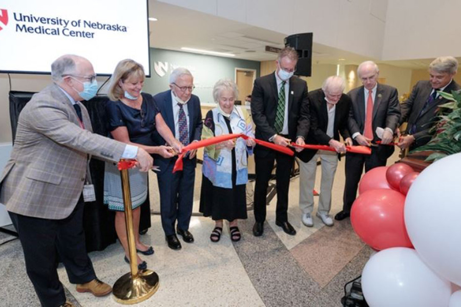 The opening of the new IBD Center at UNMC