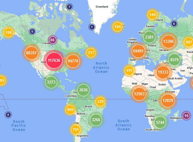 Global map