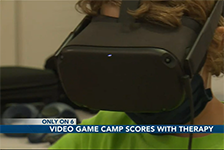 Habit VR Camp Channel 6 video thumbnail - Video game camp scores with therapy