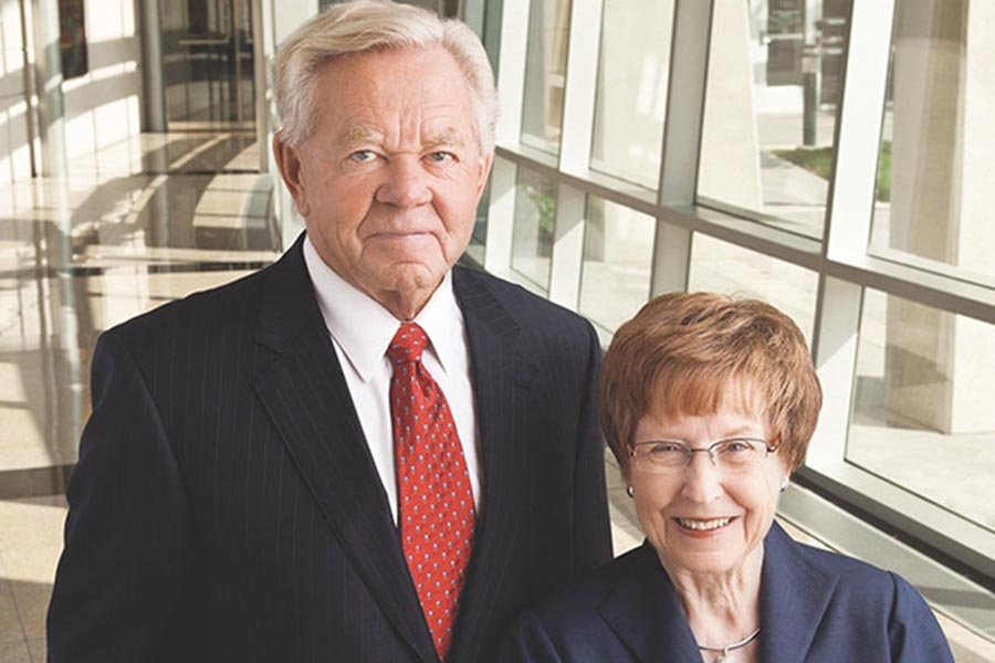 Robert and Myrna Krohn, credit UNMC.