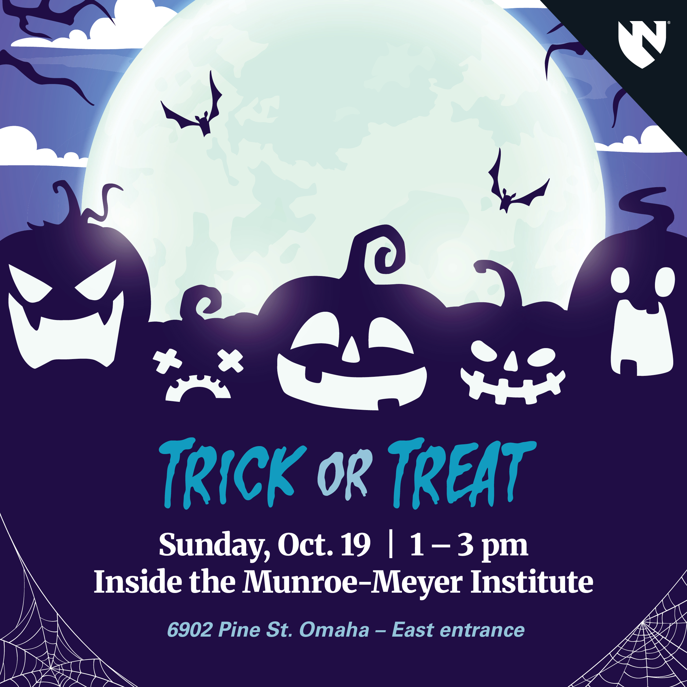 Trick-or-Treat flyer 2025.