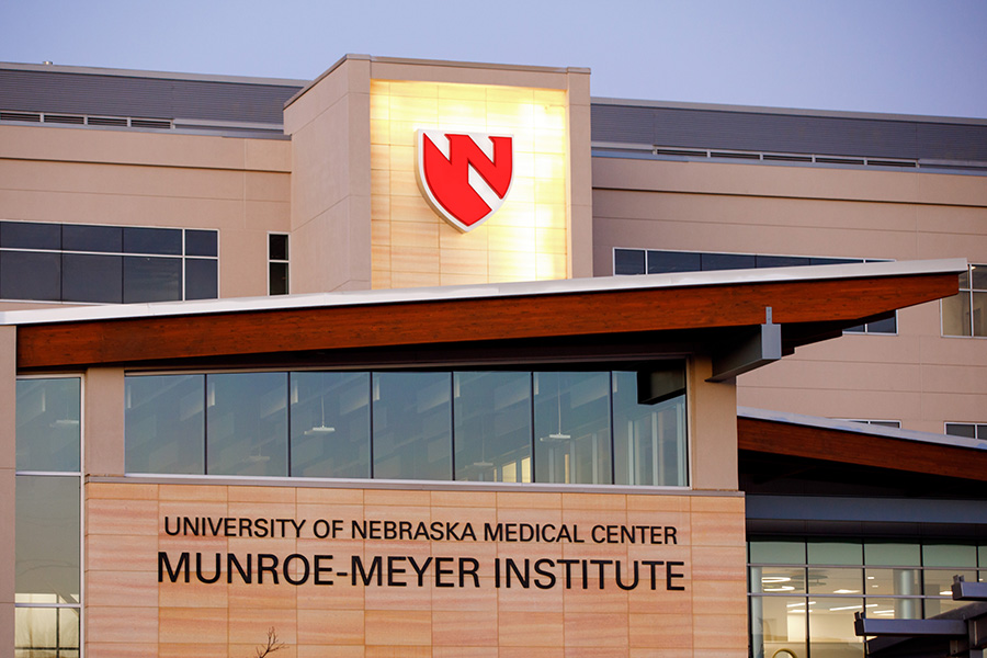 MMI east external view at sunrise, credit Kent Sievers – UNMC 2020.