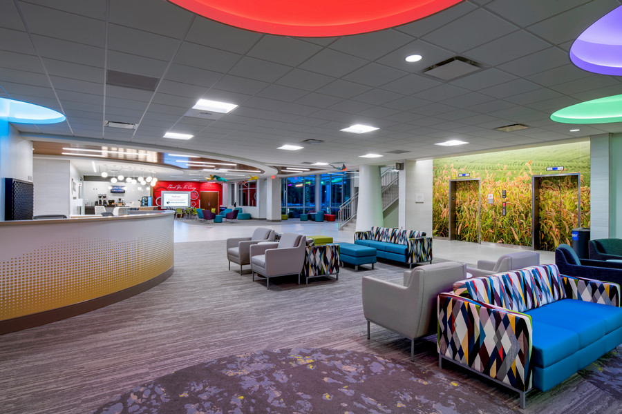 Care Coordination desk and lobby