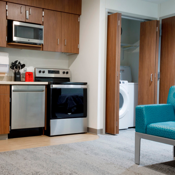 MMI's apartment simulator kitchen.