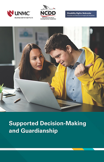 brochure cover - Supported Decision-Making and Guardianship