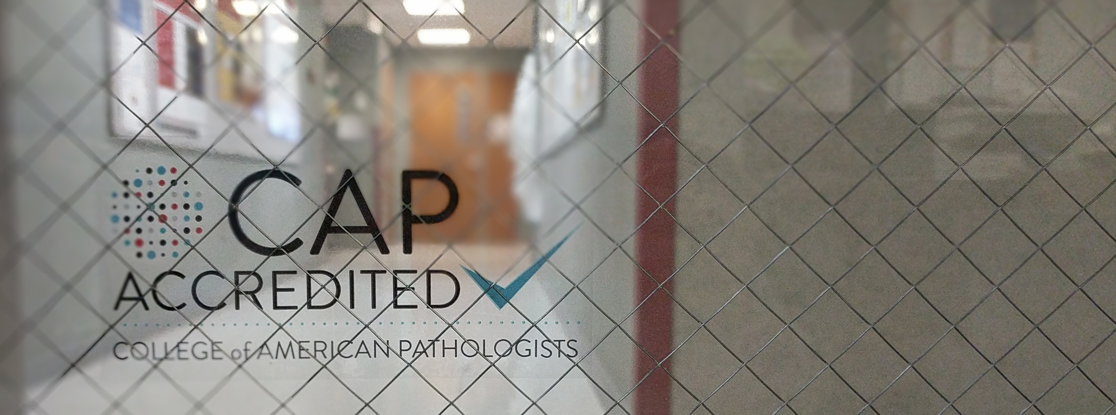 CAP accredited laboratory