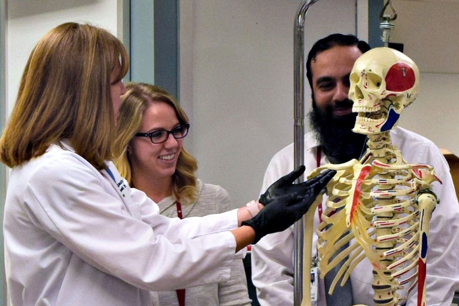 Group with Cadaver
