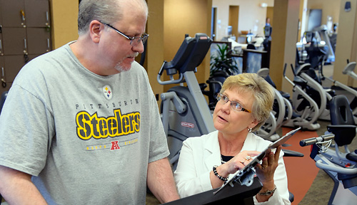 Strengthening his heart wasn’t the only goal Phil Hester had on his mind when he enrolled in Dr. Bunny Pozehl’s study on heart failure and exercise. He wanted to be strong enough to walk into Heinz Field — home of his beloved Pittsburgh Steelers. He accomplished both goals.