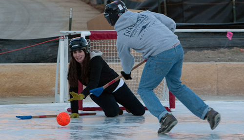 Registration for this year's broomball tournament will close Nov. 27.