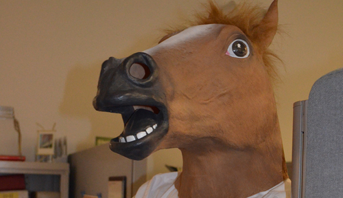 It's the costume contest finals! Vote 'til you're HOARSE!