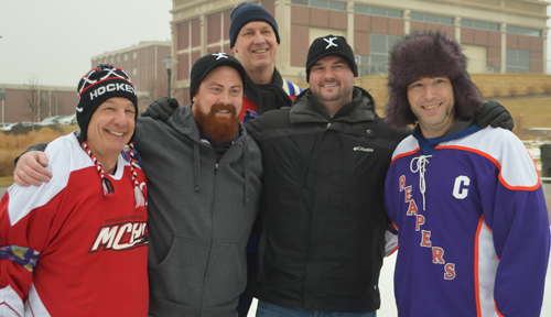 Participants in the 2014 Skate-a-thon for Parkinson's.