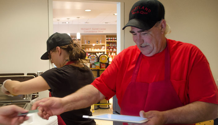 Hartland BBQ will now be on campus twice a week.