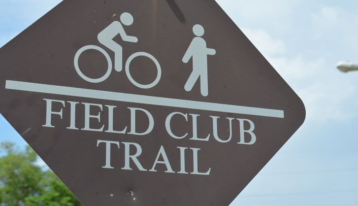 Walk or run the Field Club Trail on Fitness Friday.
