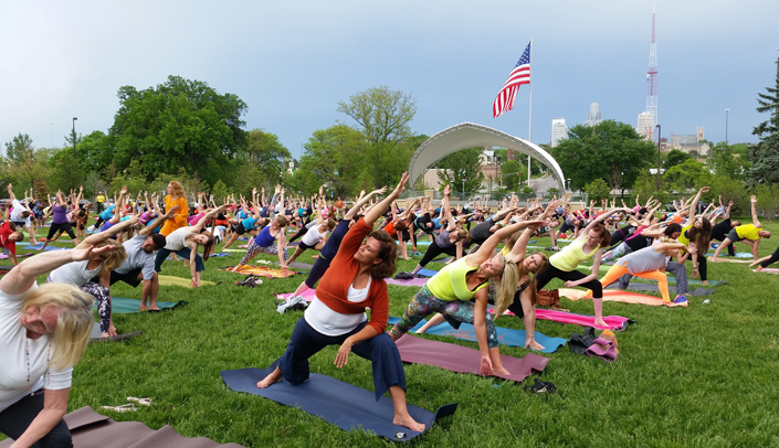 The next Fitness Friday, on Aug. 22, will feature yoga.