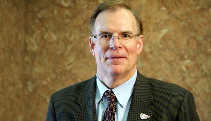 Wayne Fisher, Ph.D., winner of the University of Nebraska's ORCA Award.