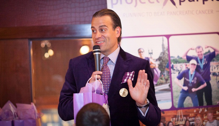 Dino Verrelli is the founder of Project Purple, which has partnered with UNMC for pancreatic research.