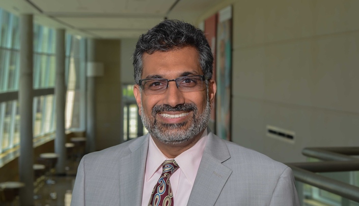 Aki Khan, M.D., M.P.H., dean of the UNMC College of Public Health.