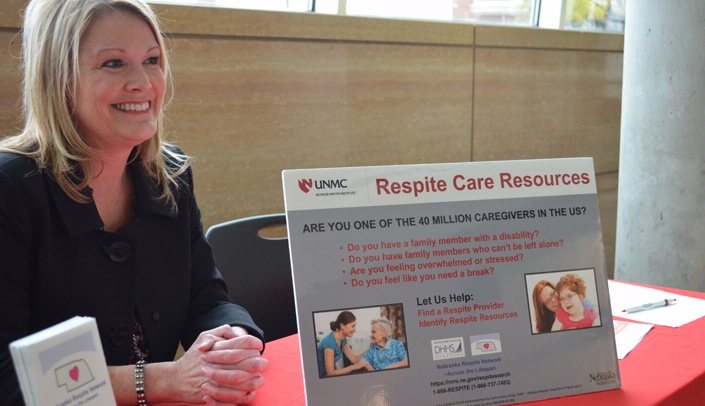 Kim Falk, respite resource coordinator