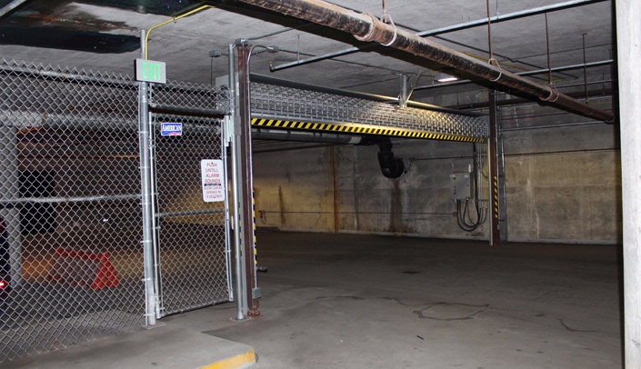 Beginning June 1, Parking Services will implement use of this mechanical gate in a portion of Lot 3.