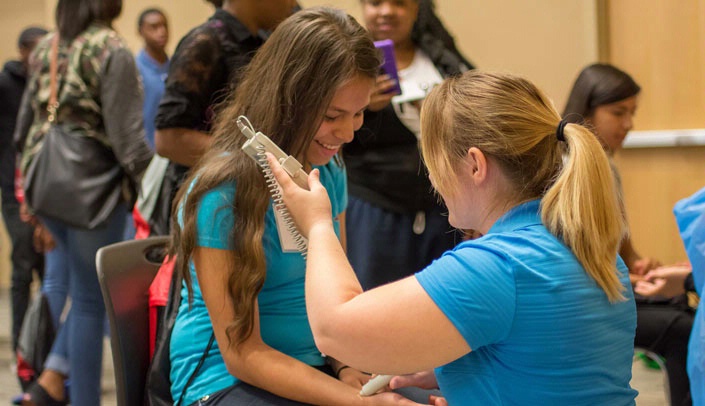 More than 200 teens attended the second annual Health Professions Career Day.