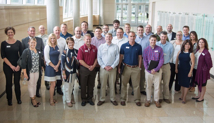 Members of Leadership Nebraska at UNMC.