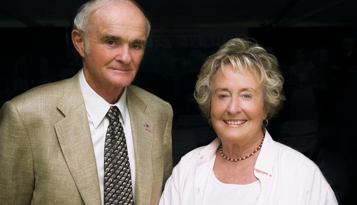 Omaha philanthropists Bill and Ruth Scott were the lead donors on the renovation/expansion of the UNMC Center for Healthy Living.