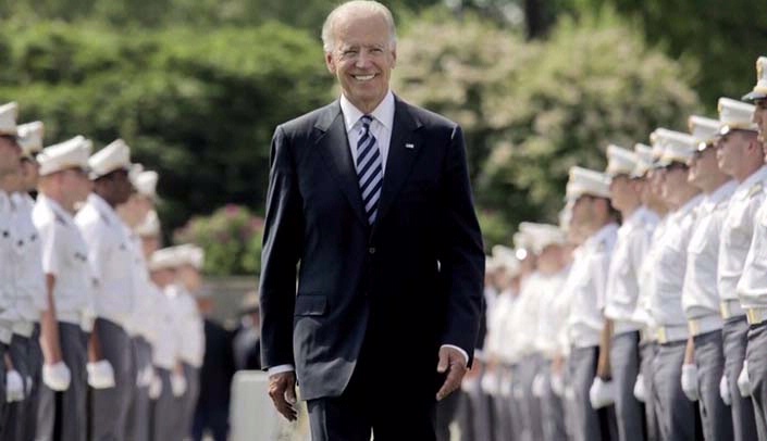 Former U.S. Vice President Joe Biden will speak today at the dedication ceremony for the Fred & Pamela Buffett Cancer Center.
