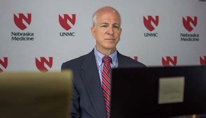 Mark Rupp&comma; MD&comma; chief of the UNMC Division of Infectious Diseases