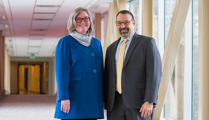 Cathleen Peterson-Layne, M.D., Ph.D., and Steven Lisco, M.D.