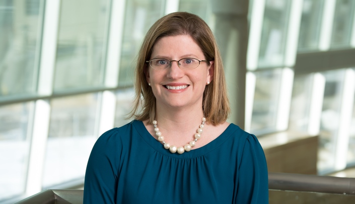 Rebecca Oberley-Deegan, Ph.D., received an award for her proposal, "Developing Pro-NP Nanoparticles for Prevention of Radiation-Induced Skin Reactions."