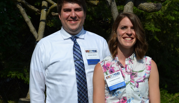 Michael Wentzel,Ph.D., and Cady Patino