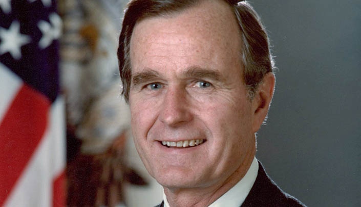 George H.W. Bush (Photo courtesy Library of Congress)