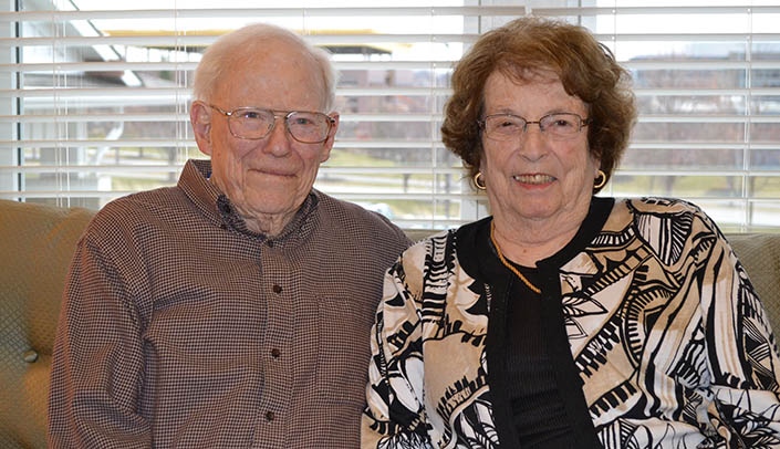 Edward Malashock&comma; MD&comma; with his wife Sally