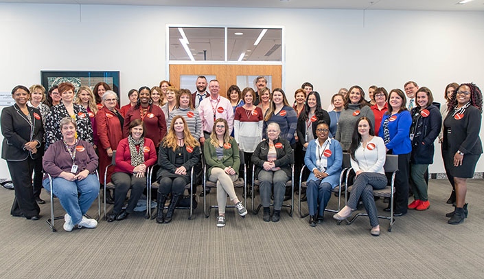 The 2019 UNMC Engagement Survey Champions.