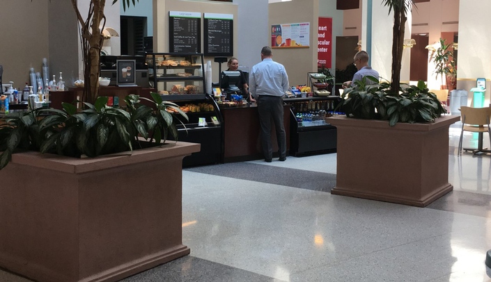 The coffee shop in the east atrium of the Durham Outpatient Center will relocated to Nebraska Cafe on Aug. 12 with the same offerings and hours.