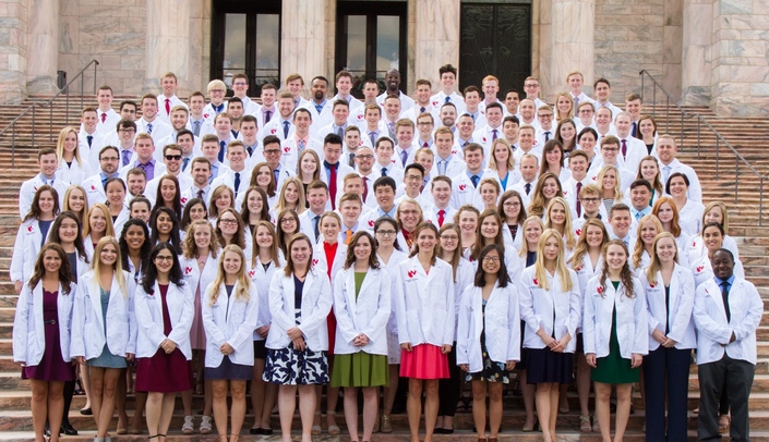 Photo from College of Medicine White Coat Ceremony for Class of 2022.