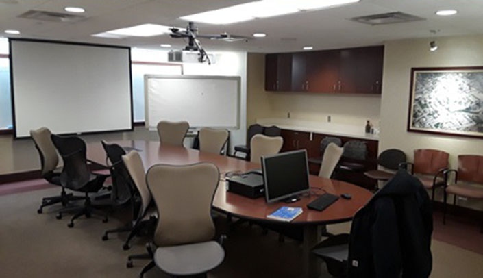 Video operations will coordinate training sessions on using AV equipment in any room a colleague requests.