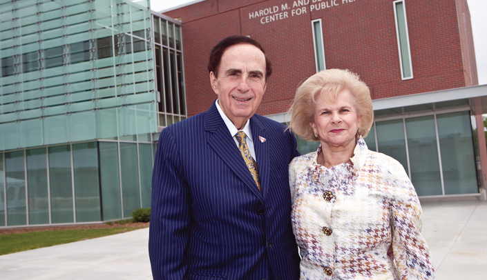 Harold M. Maurer, M.D., and his wife, Beverly, left an indelible mark on UNMC and the College of Medicine.