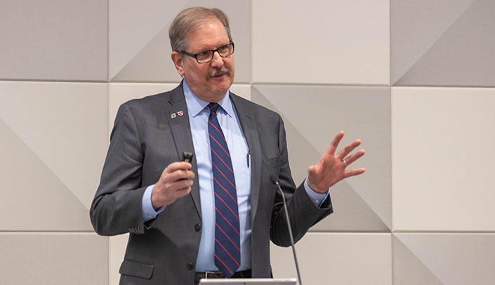 Steven Wengel, M.D., assistant vice chancellor for campus wellness for UNMC and the University of Nebraska at Omaha