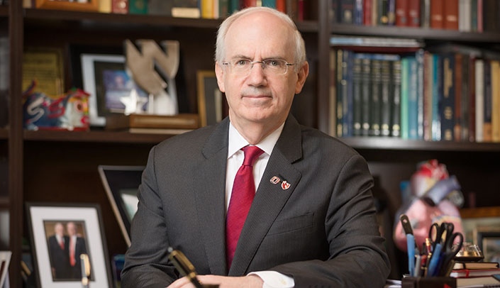 Jeffrey P. Gold, chancellor of UNMC and the University on Nebraska at Omaha