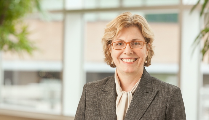 Jennifer Larsen&comma; MD&comma; UNMC&apos;s vice chancellor for research