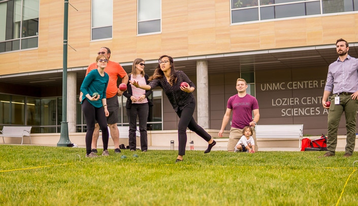 Bocce is one of the intramural sports available this fall.