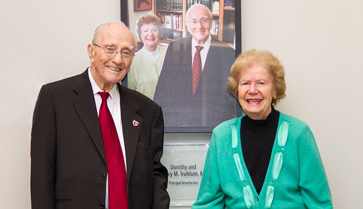 Stanley Truhlsen, MD, and Dorothy Truhlsen.