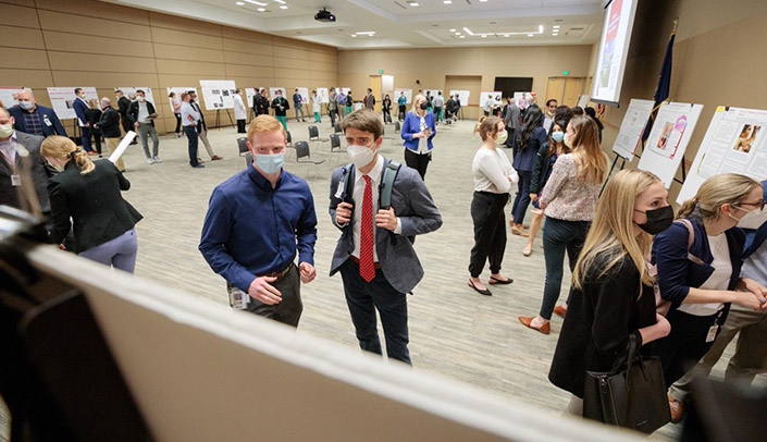 More than 50 residents and fellows presented their research in oral or poster formats.