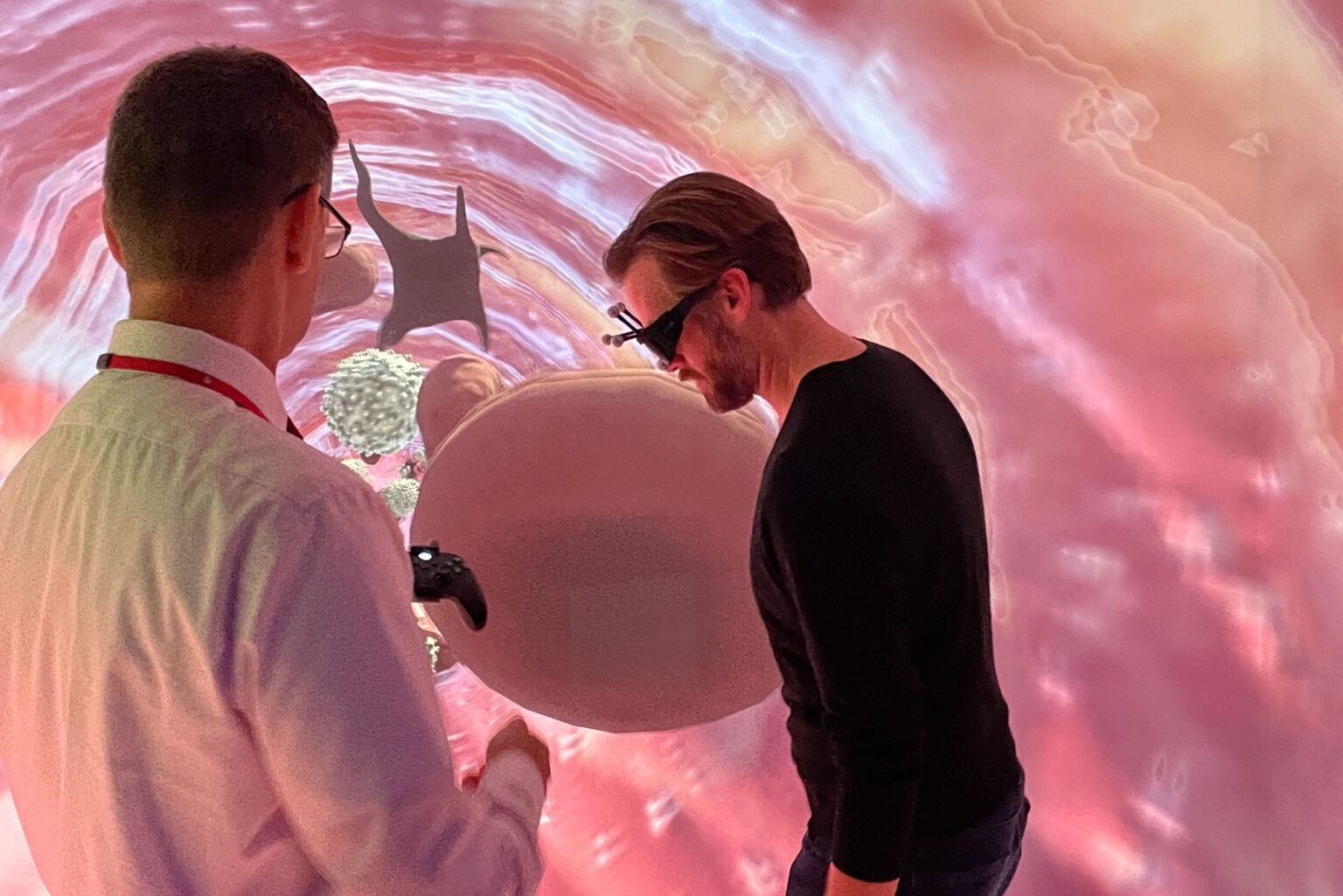 Candidate George Dungan Tours UNMC Newsroom University Of Nebraska 