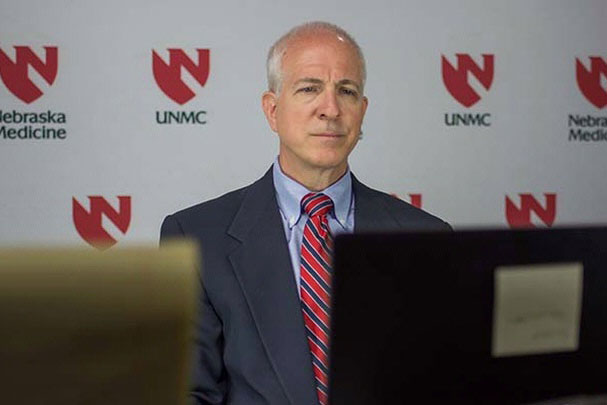 Mark Rupp&comma; MD&comma; chief of the UNMC Division of Infectious Diseases