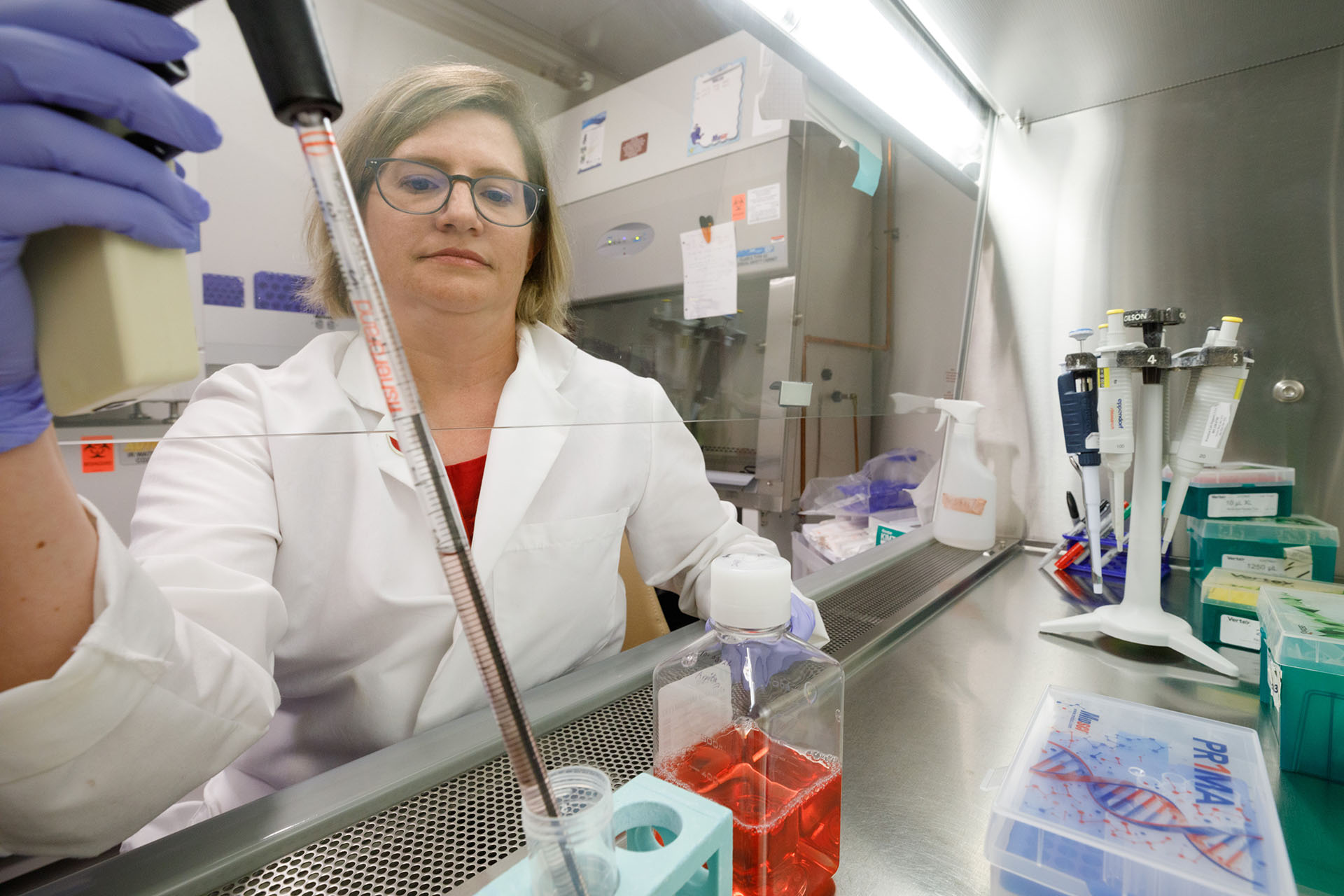 Rebecca Oberley-Deegan&comma; PhD&comma; professor in the UNMC Department of Biochemistry and Molecular Biology&comma; is a fellow with the National Strategic Research Institute at the University of Nebraska&period;