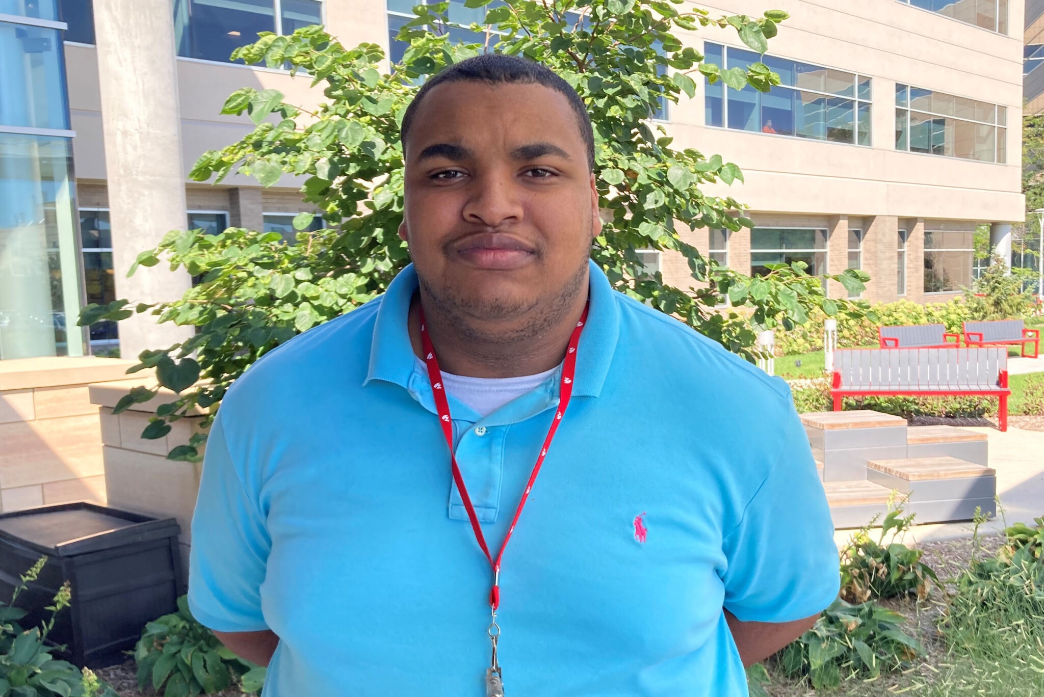 Hankins is grateful for his volunteer opportunity at MMI Newsroom